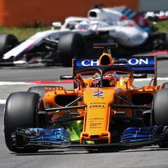 McLaren examina sus mejoras y acaba el test a 1.1 de Mercedes