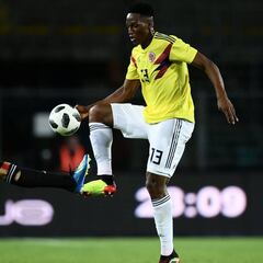 Yerry Mina y Frank Fabra salieron por precaución contra Egipto