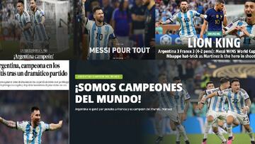 “El destino eligió a Messi”