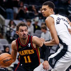 Wembanyama gets to an unwanted 13 with Spurs