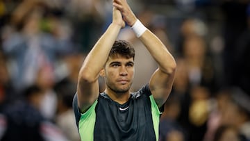 Carlos Alcaraz se medirá a Jannik Sinner en la semifinal del ATP 500 de Pekín.