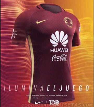 Los uniformes más exóticos del América