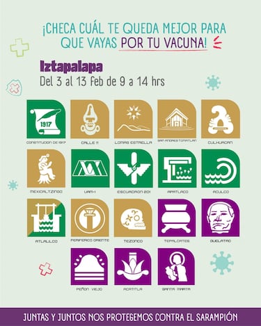 Sarampión CDMX: todas las sedes gratuitas de vacunación en el Metro, Metrobús, Tren Ligero y Kioskos
