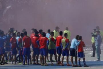 Las mejores imágenes del Banderazo azul