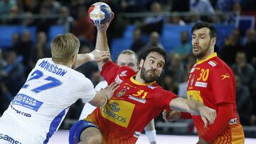 Espa?a - Macedonia del Mundial Balonmano: resumen (29-25)