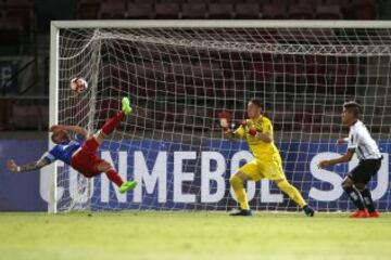 Las imágenes del duelo entre Palestino y Atlético Venezuela