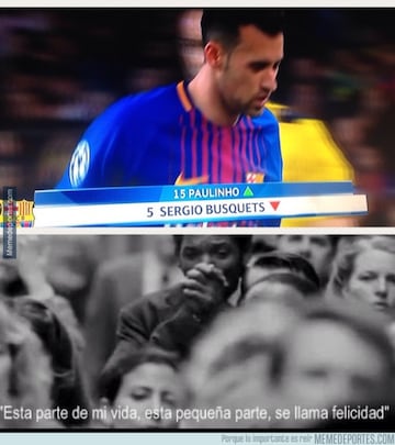 Los mejores memes del Barcelona-Roma