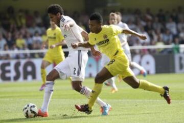 Varane y Uche.