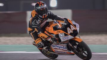 Canet vuela en su estreno con la KTM del equipo de Biaggi