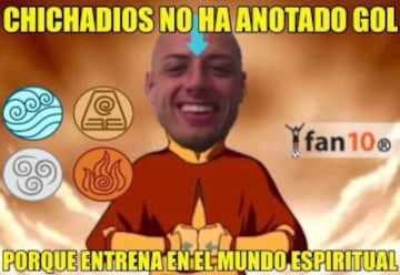 Chicharito, protagonista de los memes a raíz de su apuesta perdida