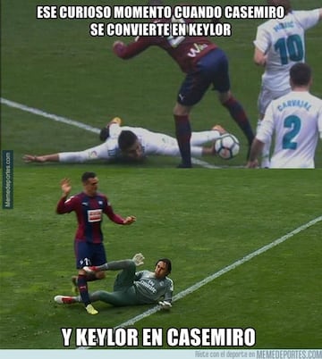 Los memes más divertidos del Eibar-Real Madrid