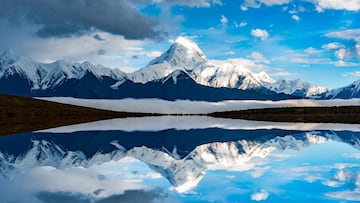 Minya Konka (montaña nevada Gongga), ciudad de Ganzi, provincia de Sichuan, China, 1 de octubre de 2020.