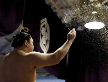 Yokozuna Hakuho.