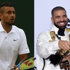 Kyrgios y Drake firman las paces: “Eres mi tenista favorito”