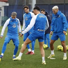 El vestuario del Depor no cae en el derrotismo