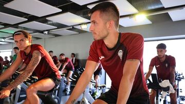 El Córdoba se pone las pilas en el gimnasio.