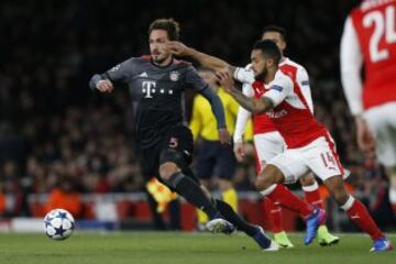 El show de Vidal en la goleada del Bayern sobre Arsenal