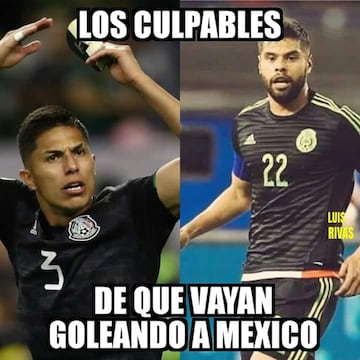 Los memes no perdonan a México tras ser goleado