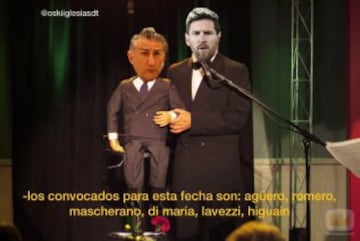 Los memes de la derrota de Argentina sin Messi en Bolivia