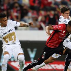 Atlas empata con Pumas en la Jornada 6 del Clausura 2022