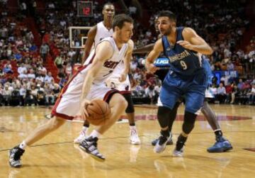 Goran Dragic y Ricky Rubio.