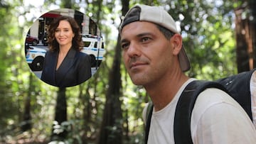 Isabel Díaz Ayuso y Frank Cuesta.