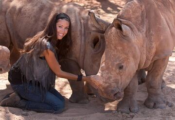 Shannon Elizabeth disfruta con su labor en defensa de los animales.