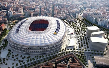 El Espai Barça es el proyecto de transformación de las instalaciones del FC Barcelona en el distrito de Les Corts de Barcelona y el Estadi Johan Cruyff en la Ciudad Deportiva Joan Gamper. El proyecto incluye la remodelación integral del Camp Nou, la construcción de un nuevo Palau Blaugrana, un Campus Barça que implicará toda la reordenación del entorno y la construcción del Estadi Johan Cruyff en la Ciudad Deportiva Joan Gamper. 