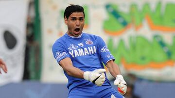 Fernando Monetti arquero de Lanús que interesa a Nacional