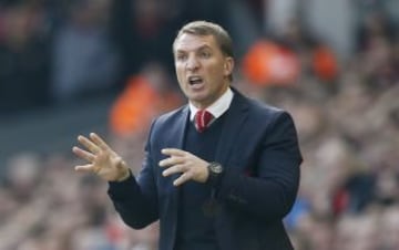 LUGAR 19&deg;: Brendan Rodgers, DT de Liverpool, antecede a Mancini con 4,9 millones de euros. 