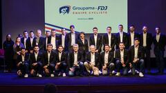 Plantilla del Groupama-FDJ en 2020.