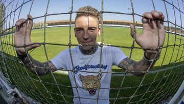 Brandon, en su etapa en Pamplona