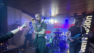 La Milagrosa en su concierto en El Gran Café de León.