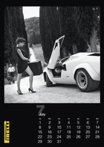 Pirelli publica su calendario 2014