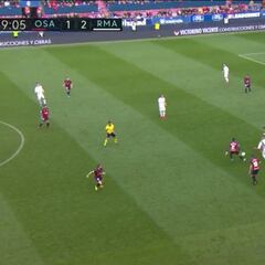 Es insustituible en el Madrid por estos detalles inadvertidos: el festival de Casemiro en El Sadar