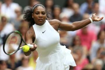 Serena Williams gan¨® Wimbledon y gan¨® en Roma. Perdi¨® las finales de Australia (Kerber) y Roland Garros (Muguruza) y perdi¨® el n¨²mero 1 tras 186 semanas consecutivas, empatando el r¨¦cord hist¨®rico de Steffi Graff, superada por la alemana Kerber.