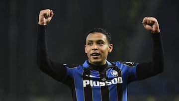 Luis Muriel, elogiado por sus goles y asistencia en Atalanta vs. Bayer Leverkusen.