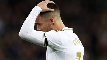 Real Madrid&#039;s Hazard went off injured against Levante