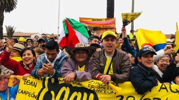 Zipaquirá recibe al campeón del Tour de Francia, Egan Bernal. Estas son algunas de las imágenes que se lleva a cabo en la Plaza de Los Comuneros. 