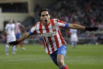 Falcao anota 5 goles frente al Deportivo de la Coruña