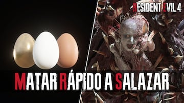 resident evil 4 remake como matar ramon salazar mutado facil huevo dorado