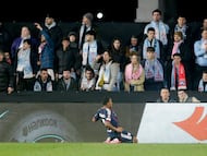 Real Madrid loanee Endrick strikes late on to earn Lyon a draw away to 10-man Celta, who had Borja Iglesias sent off.