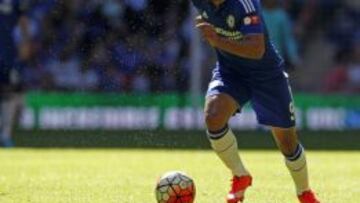 Radamel Falcao con el Chelsea.