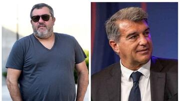 Mino Raiola y Laporta