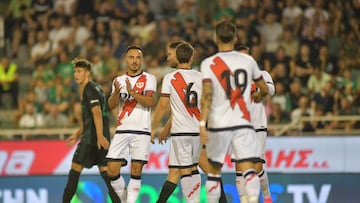 Álvaro celebra el gol del triunfo.