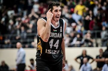 El jugador de Jordania Ahmad Al Dwairi.