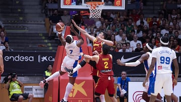 Espana - Francia, en directo: amistoso preparación EuroBasket 2025 hoy en vivo