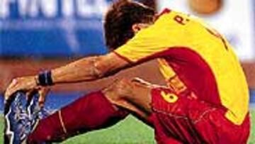 <b>SIN SUERTE.</B> España jugó mejor y mereció ganar, pero Alemania es mucha Alemania.