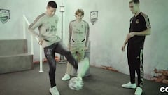 James saca su lado freestyler en la previa del Clásico