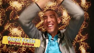 La reacci¨®n top de Omar Fraile a la pregunta del test: ?Como para no saberla!